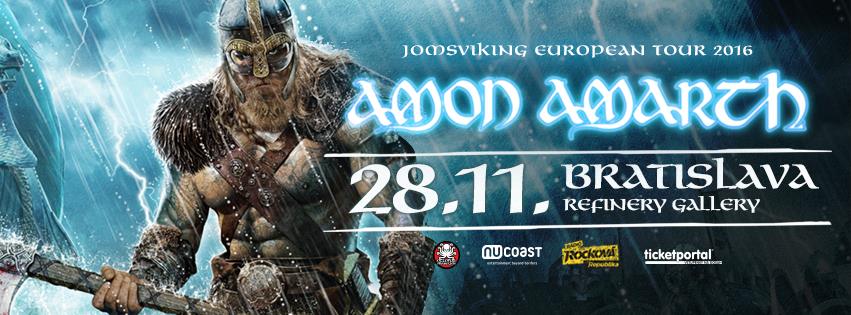 Amon Amarth Bratislava 2016