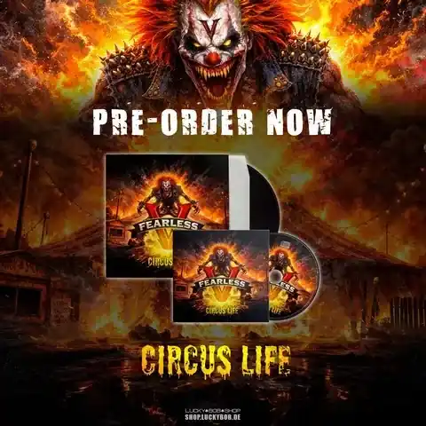 fearless v circus life cover