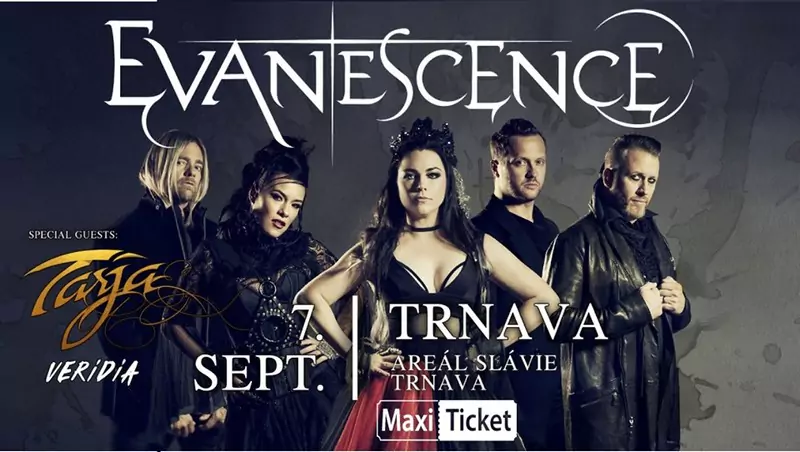 Evanescence Trnava 2019