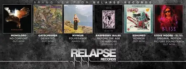 relapse records vydavatelstvo