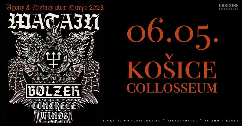 watain koncert collosseum 2023