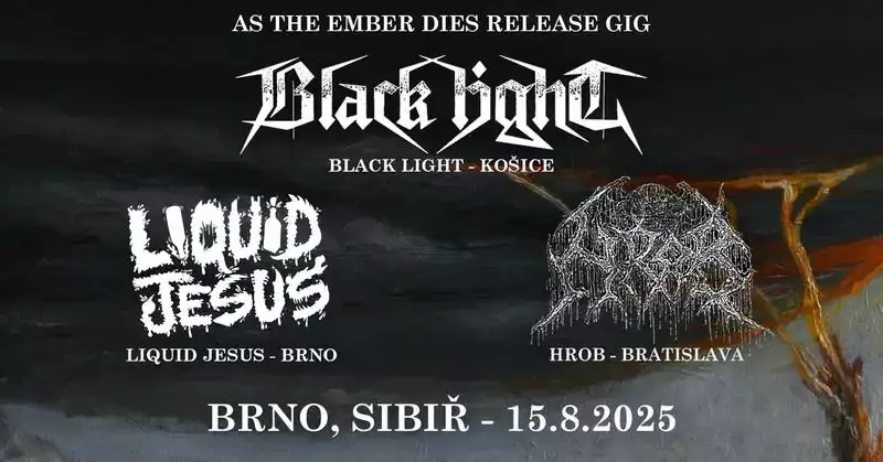 black light koncert sibir brno 2025