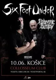 Six Feet Under koncert kosice 2026