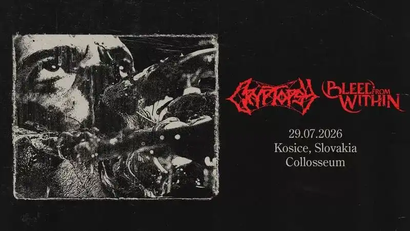 cryptopsy kosice koncert 2026
