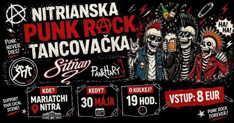 koncert nitrianska punk sitnan 2026