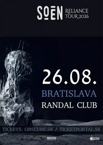SOEN bratislava koncert 2026