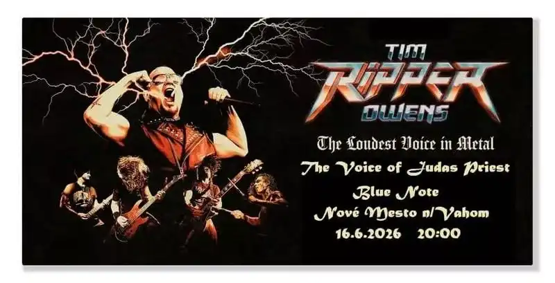 tim ripper owens nove mesto koncert 2026