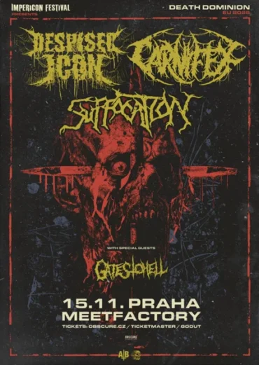 despised carnifex koncert praha 2026