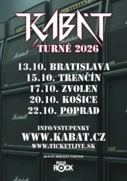 kabat koncerty slovensko 2026