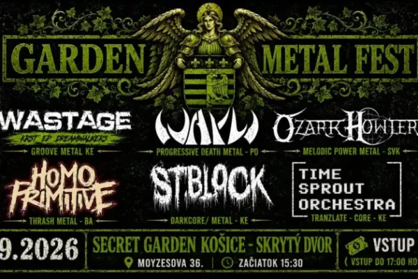 Garden Metal Fest kosice 2026