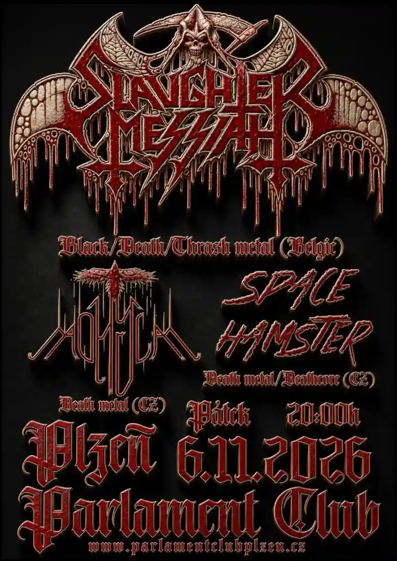 SLAUGHTER MESSIAH, MOHYLA, SPACE HAMSTER – Parlament Club, 6.11.2026