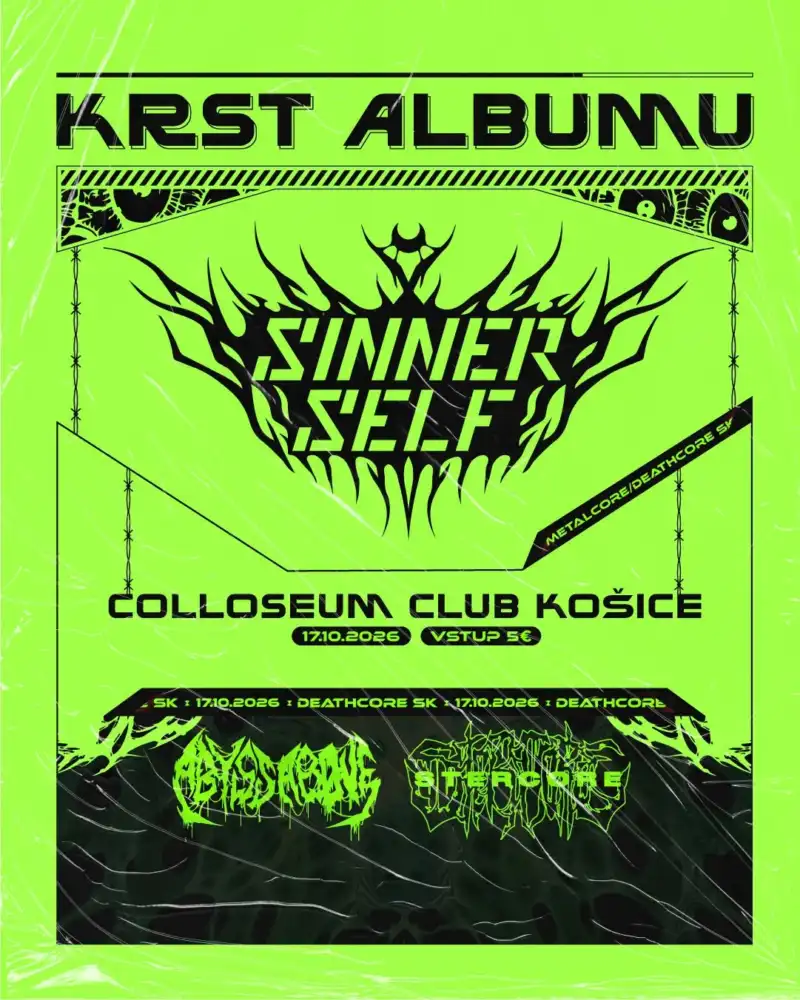 sinner self koncert kosice