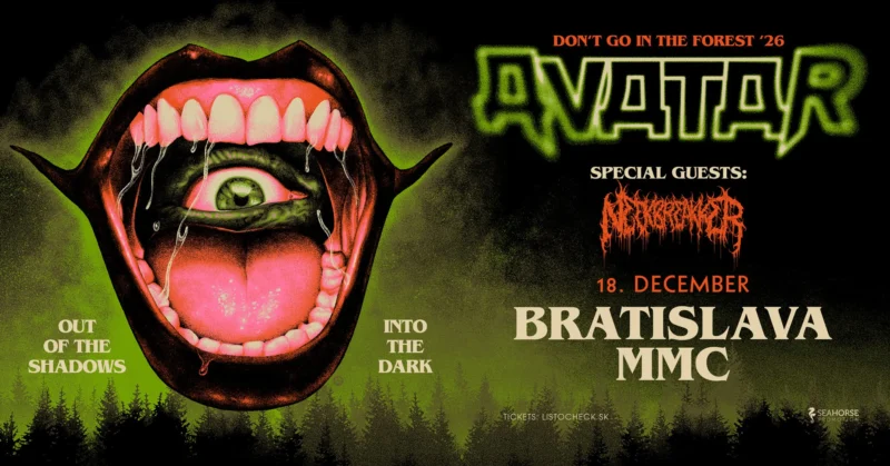Avatar koncert bratislava 2026