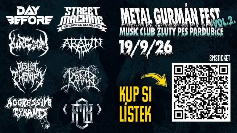 F.O.B., Arawn, Street Machine, Day Before, Aggressive Tyrants, Aggressive Tyrants – Music Club Žlutý pes, 19.9.2026